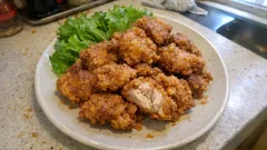 外ザクッ中ジューシー：甘辛だれで作る和風から揚げ（鶏もも肉）