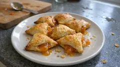 市販のパイシートでスフォリアテッレ風—ジャムがとろり、サクッと簡単焼き菓子